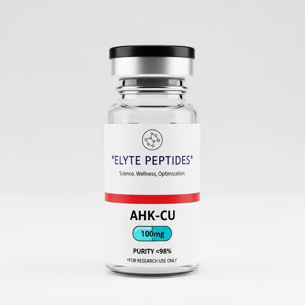 AHK-CU 100mg research peptide vial