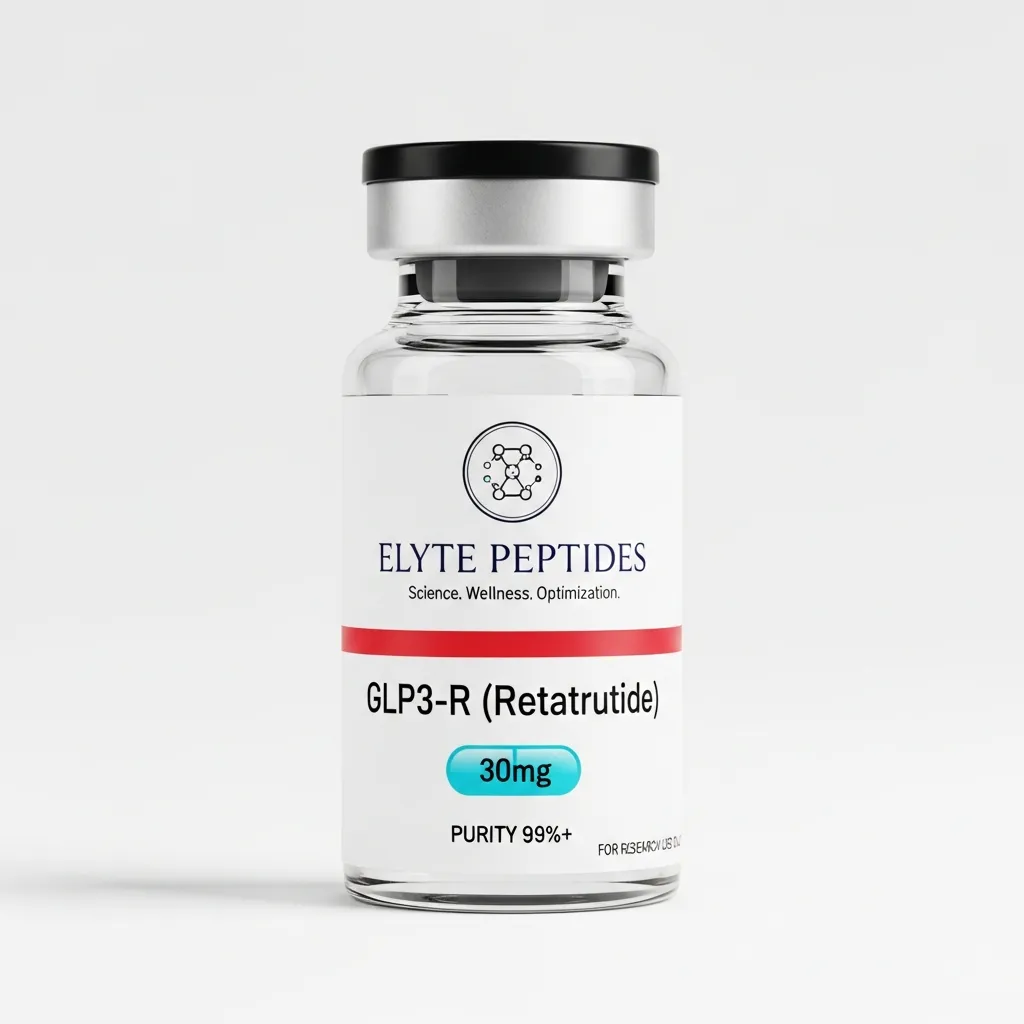 GLP3-R (Retatrutide) 30mg research peptide vial